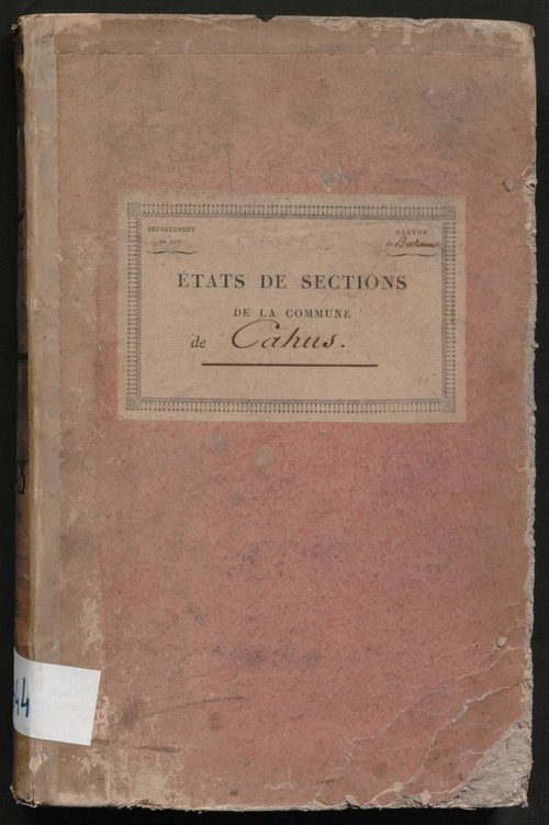 Sections A à D