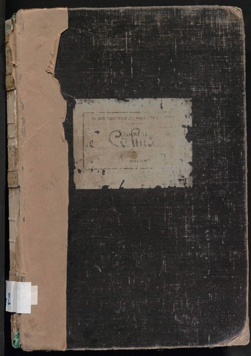 Folios 1-500. Augmentations et diminutions (1913-1967)