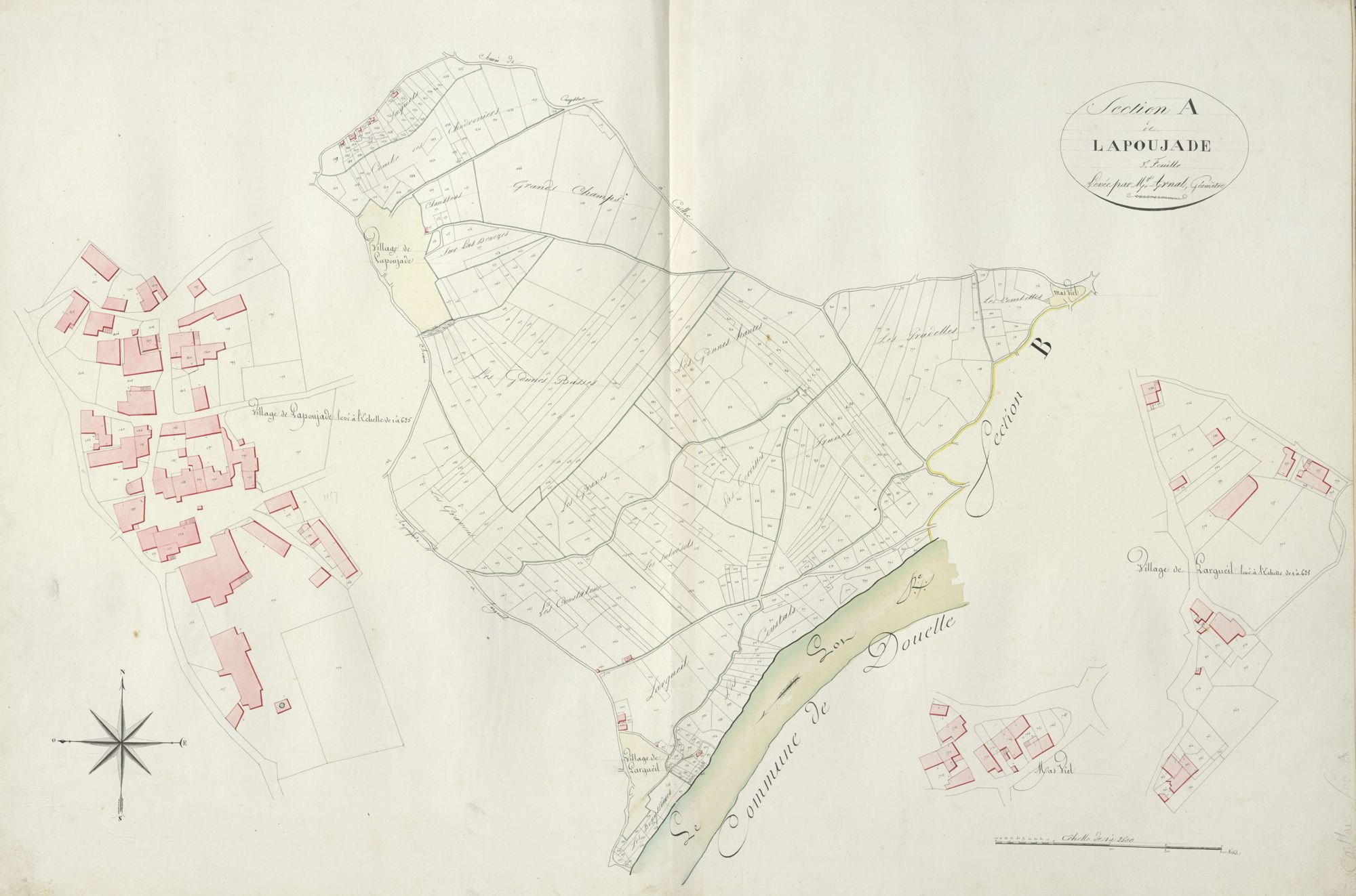 section A de Lapoujade, 3ème feuille