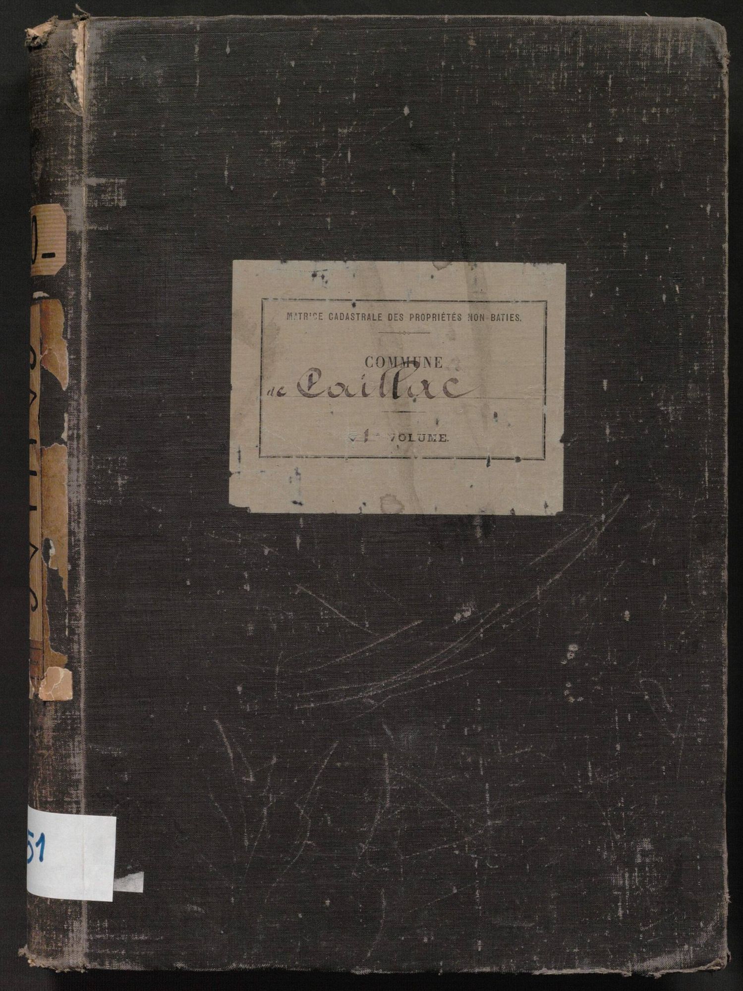 Folios 1-479. Augmentations et diminutions (1913-1933)