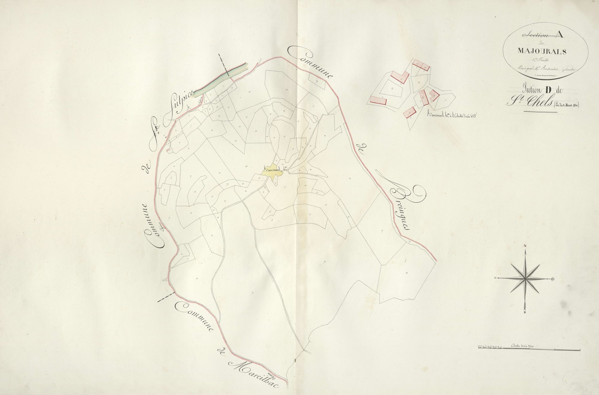 section A de Majourals, 1ère feuille