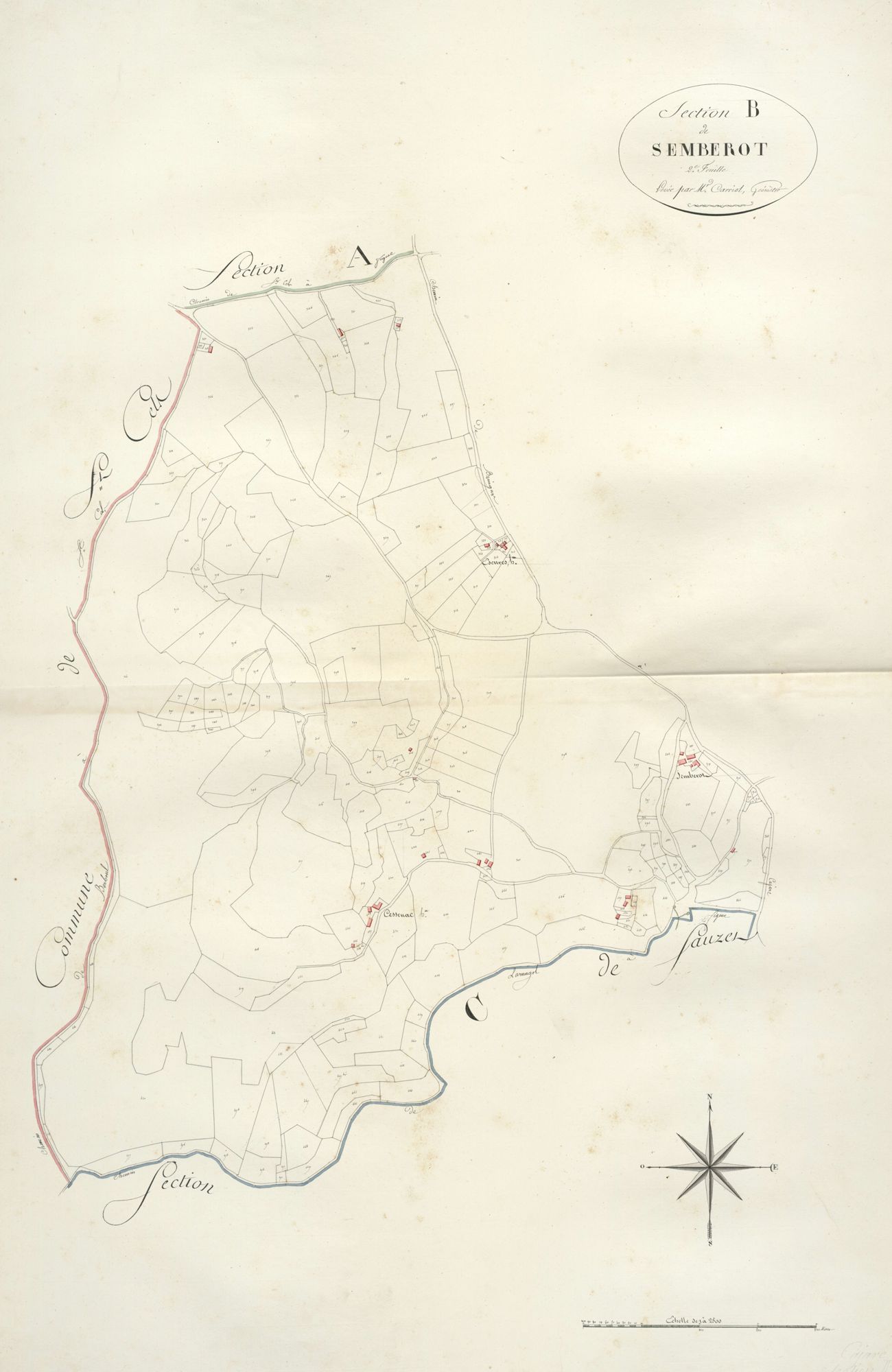 section B de Semberot, 2ème feuille