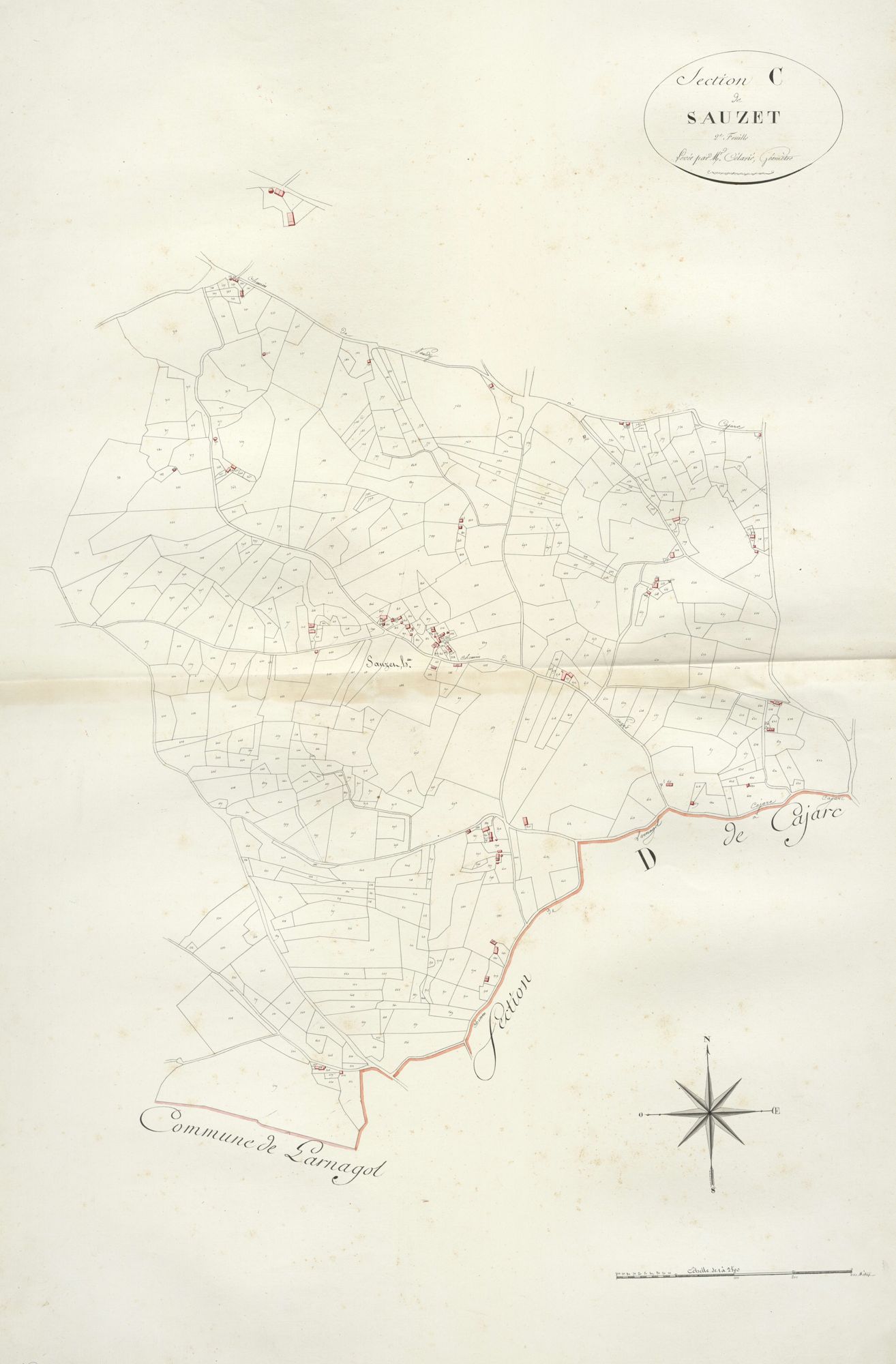 section C de Sauzet, 2ème feuille