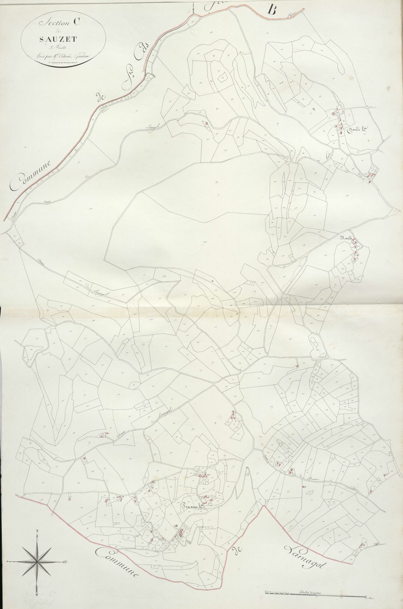 section C de Sauzet, 3ème feuille