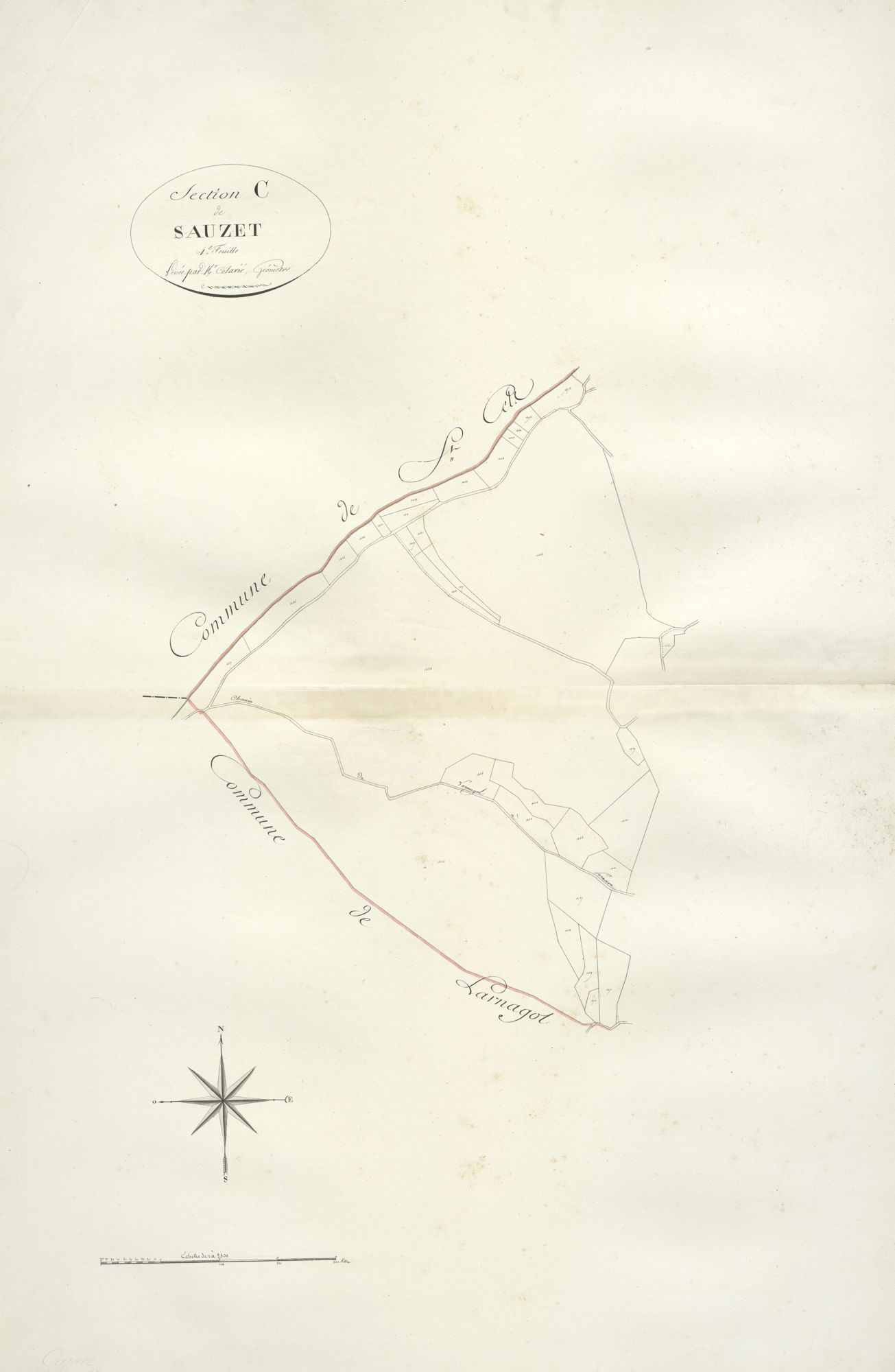 section C de Sauzet, 4ème feuille