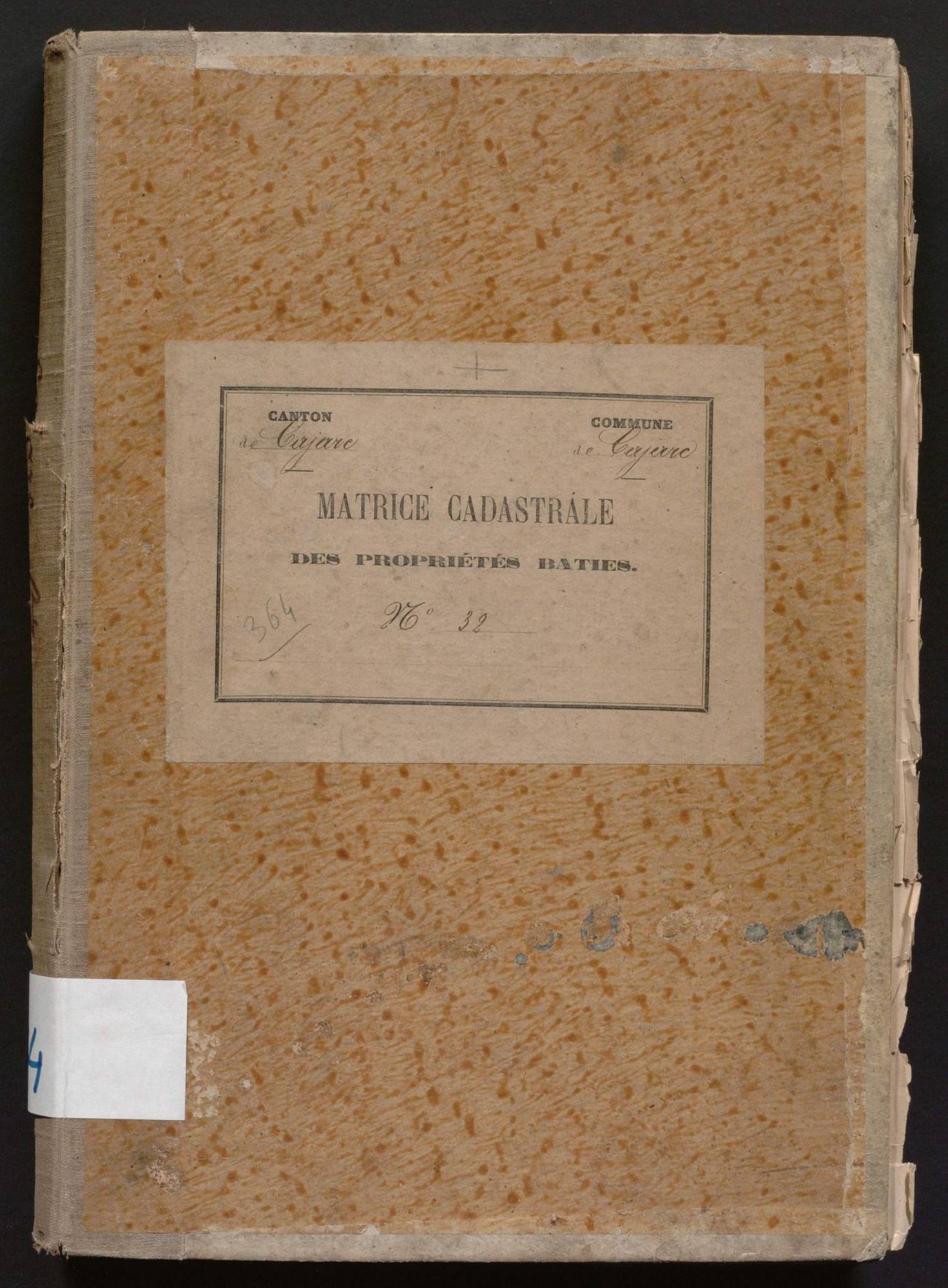 Cases 1-649. Augmentations et diminutions (1882-1890)