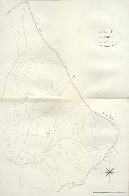 section F du Verdier, 2ème feuille