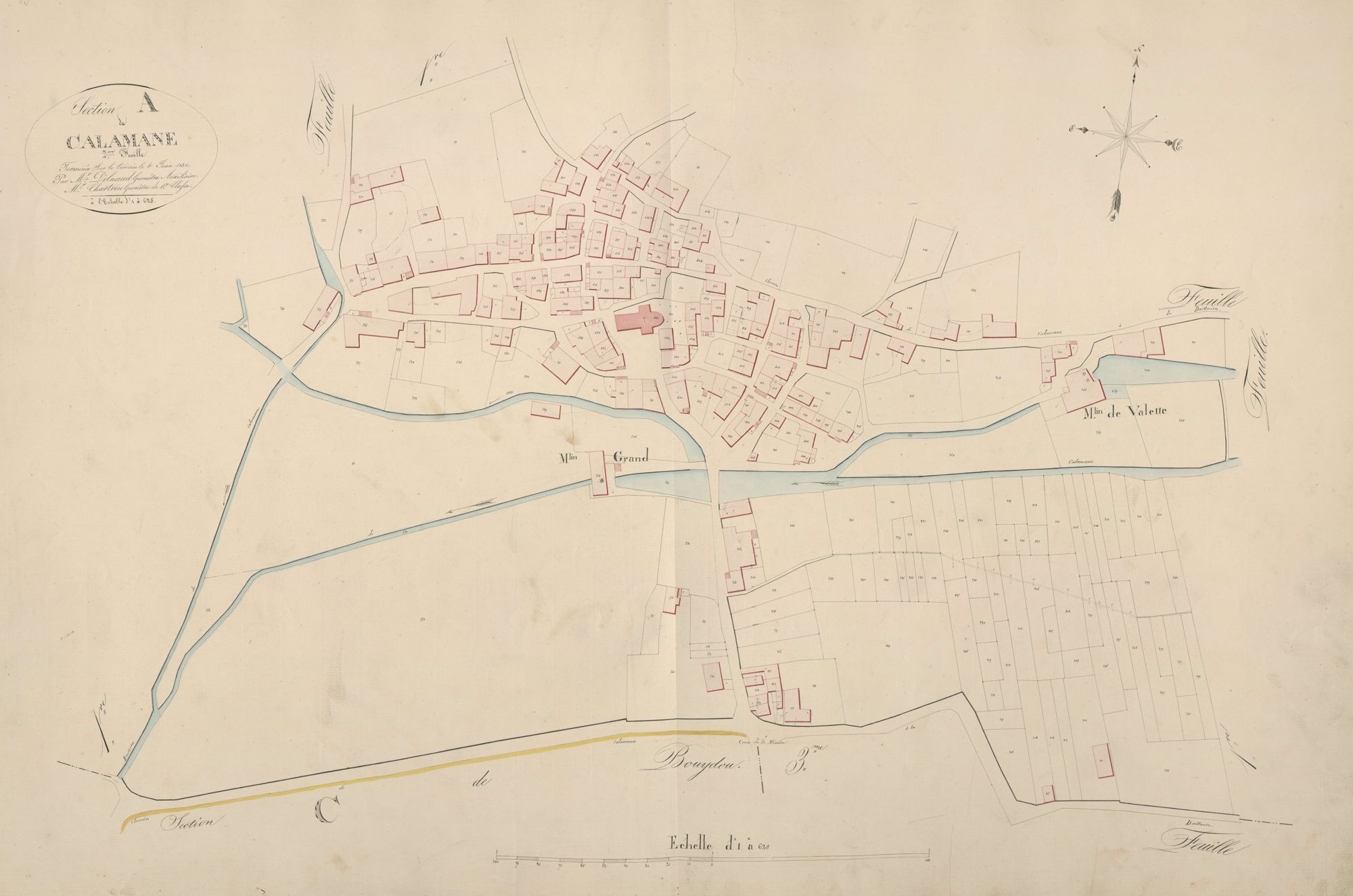 section A de Calamane, 2ème feuille