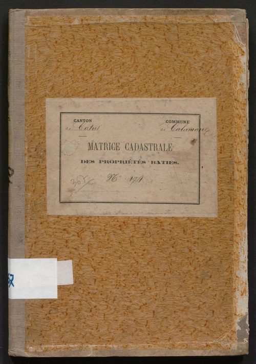 Cases 1-150. Augmentations et diminutions (1882-1891)
