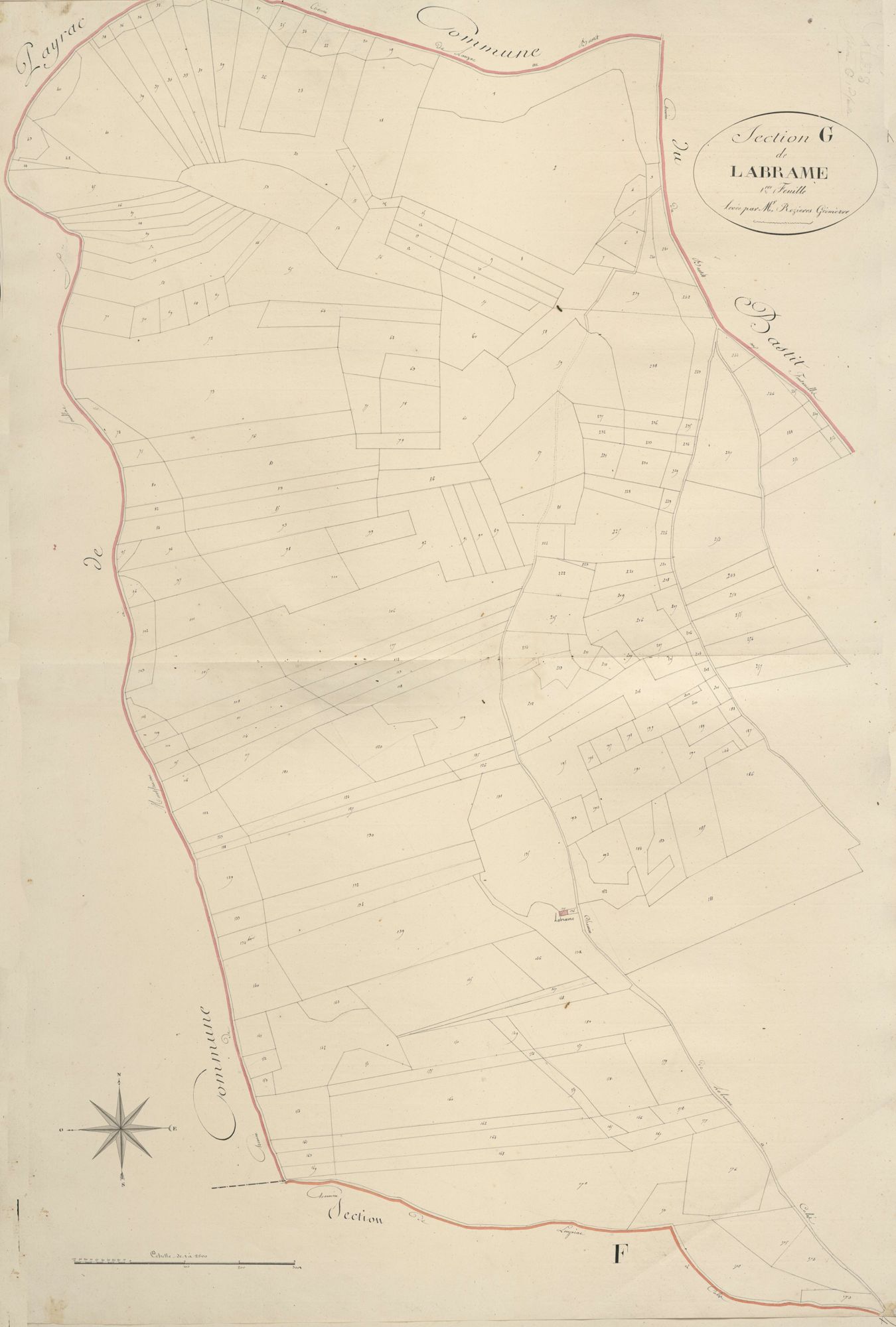 section G de Labrame, 1ère feuille