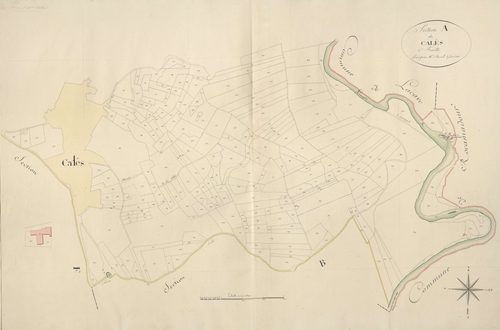 section A de Calès, 2ème feuille