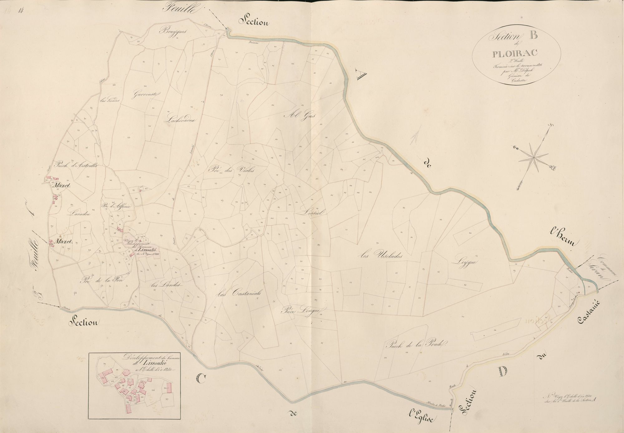 section B de Floirac, 2ème feuille