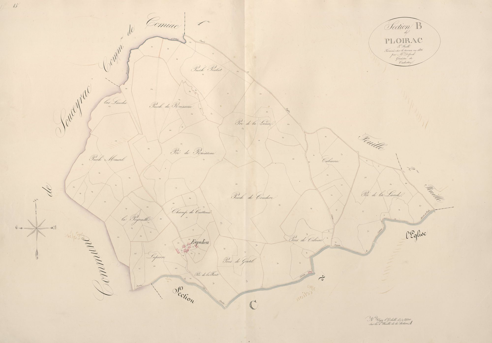 section B de Floirac, 3ème feuille