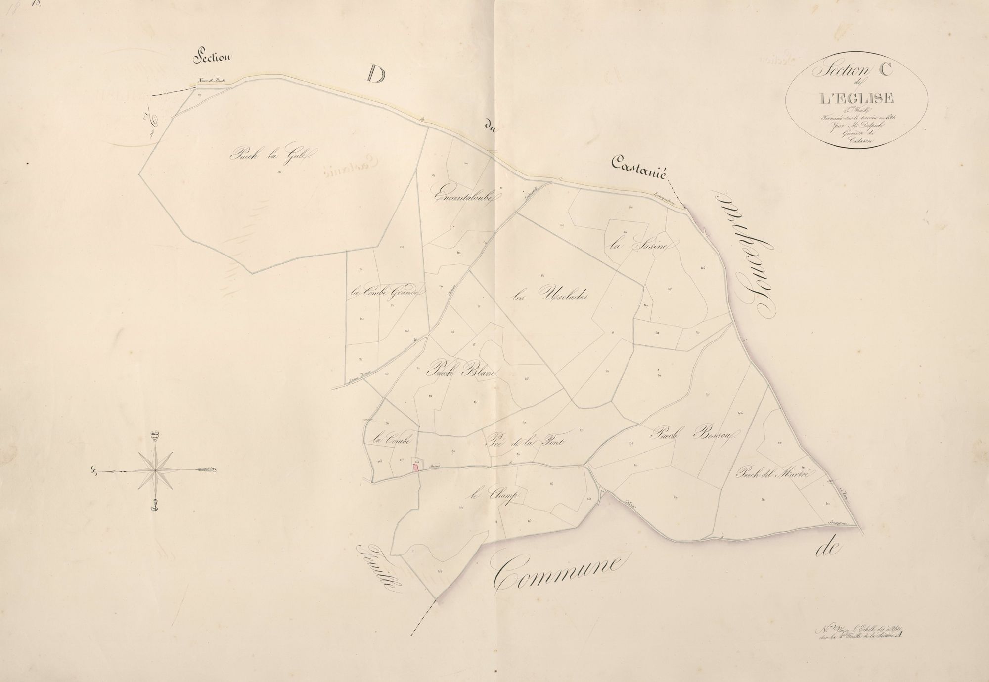 section C de l'Eglise, 3ème feuille