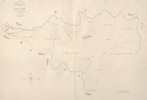 section D de Castanié, 1ère feuille