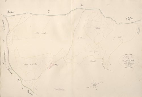 section D de Castanié, 3ème feuille