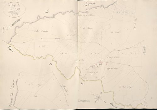 section E de Lacaze, 1ère feuille