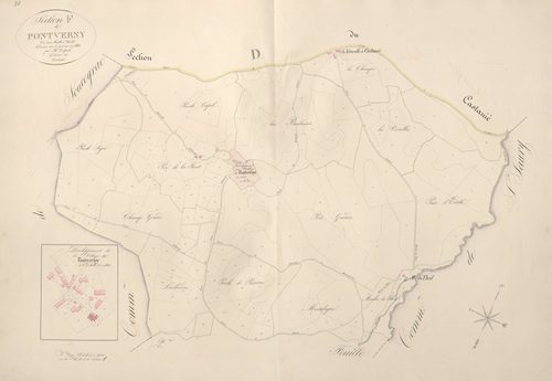 section F de Pontverny, 1ère feuille