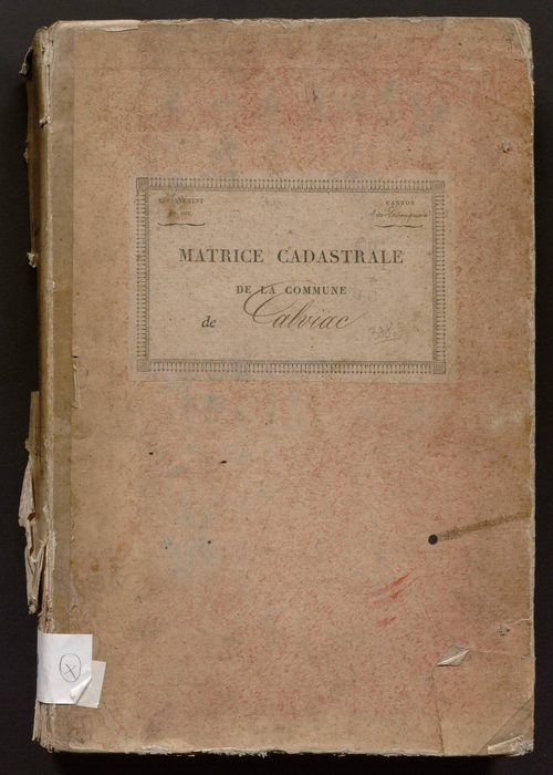 Folios 1-478. Augmentations et diminutions (1831-1914)