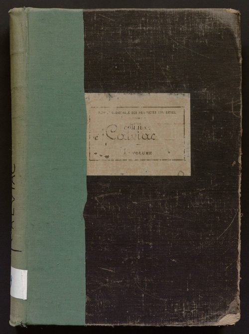 Folios 1-492. Augmentations et diminutions (1914-1966)
