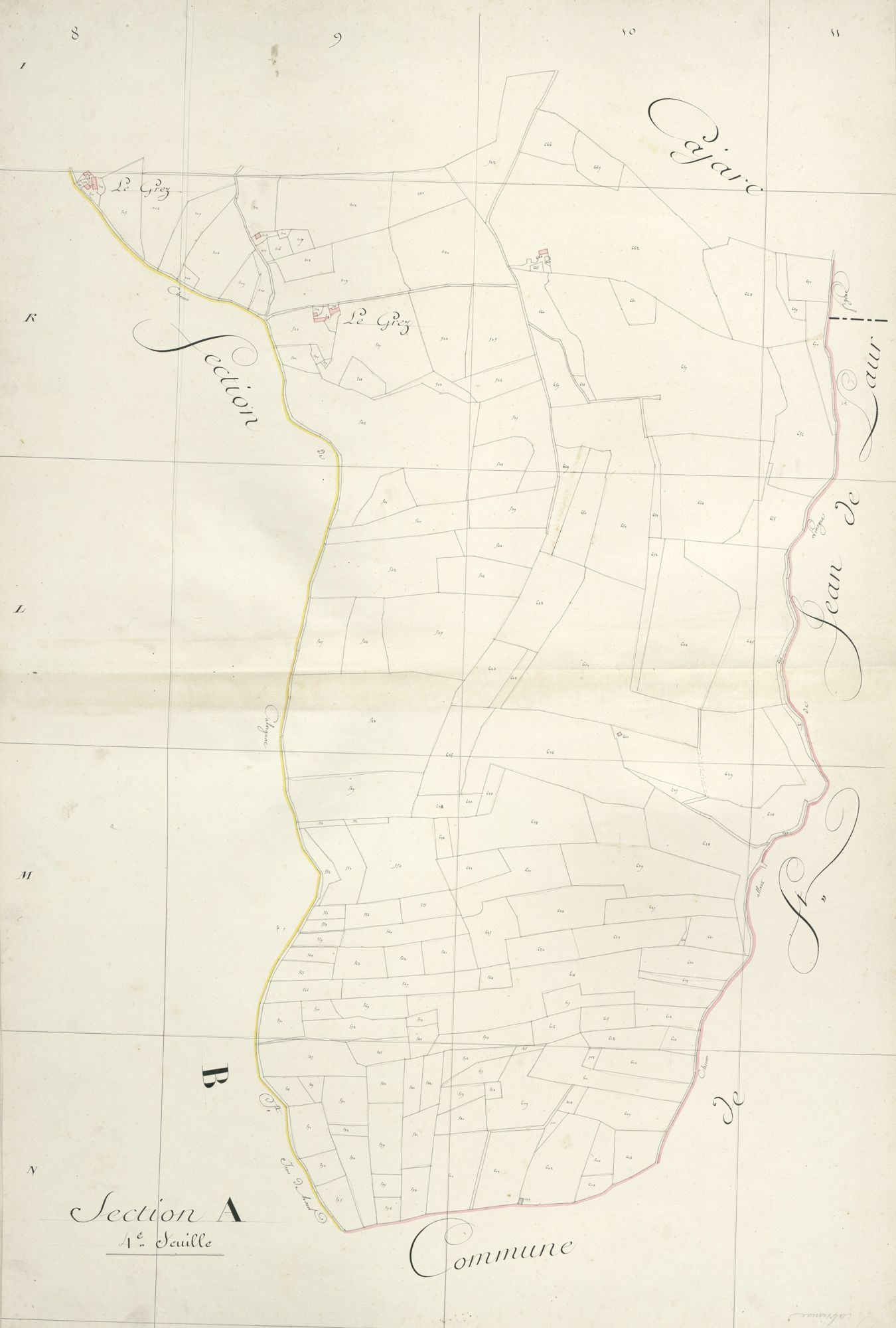 section A, 4ème feuille