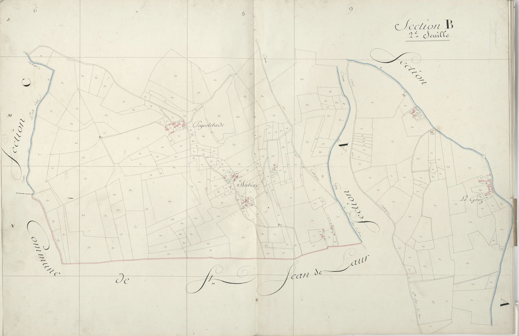 section B, 2ème feuille