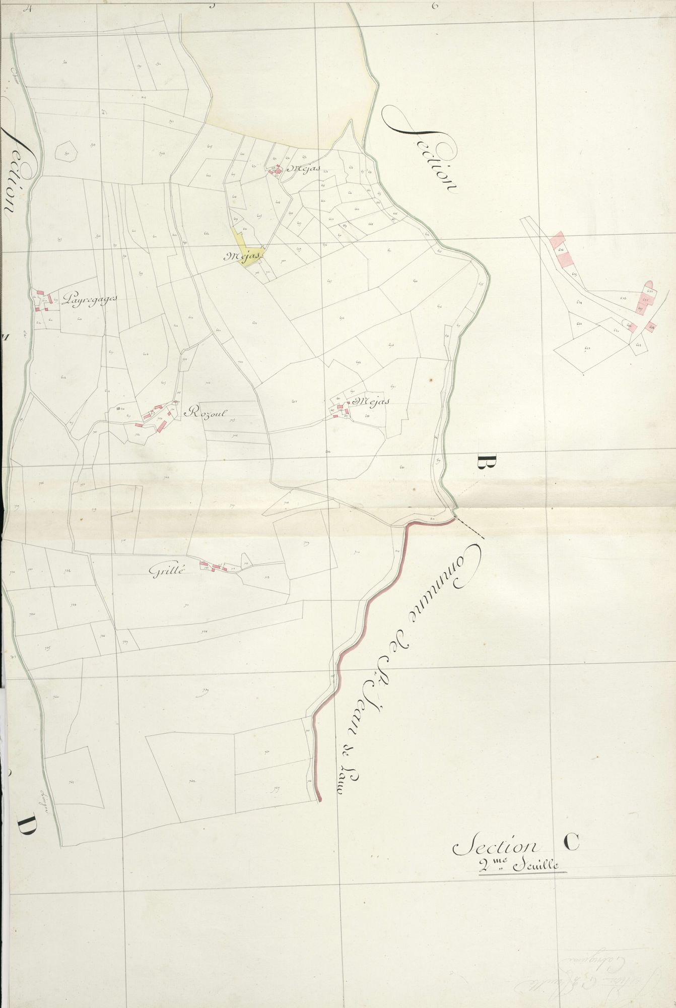 section C, 2ème feuille