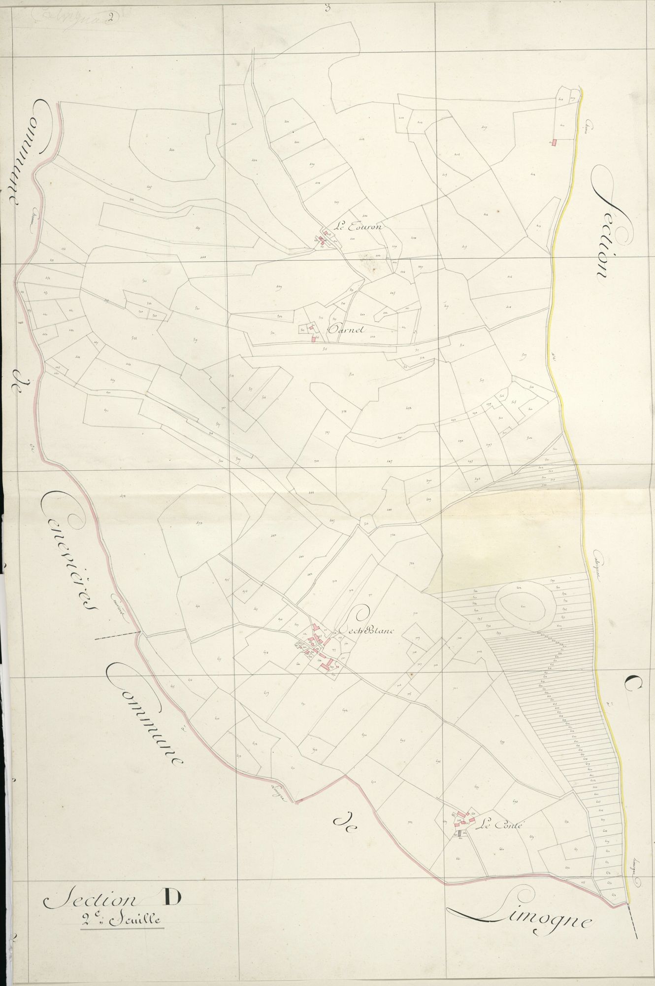 section D, 2ème feuille