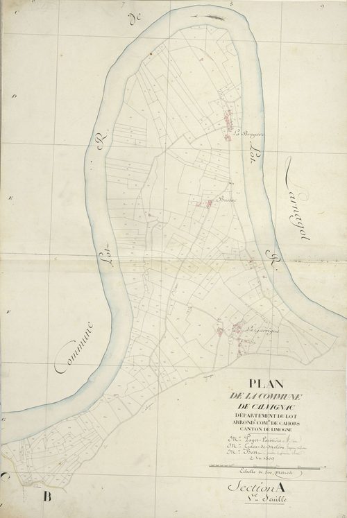 section A, 1ère feuille