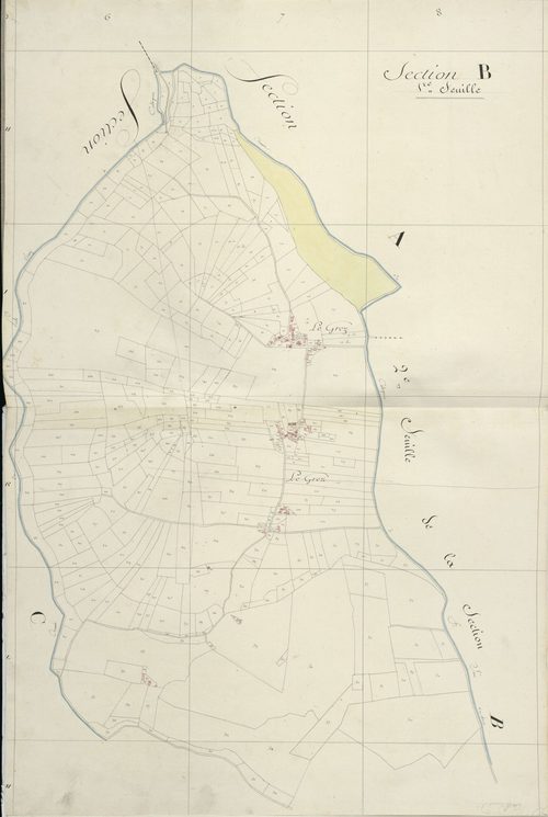 section B, 1ère feuille