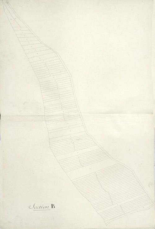 section B, 1ère feuille, développement