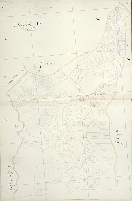 section D, 1ère feuille