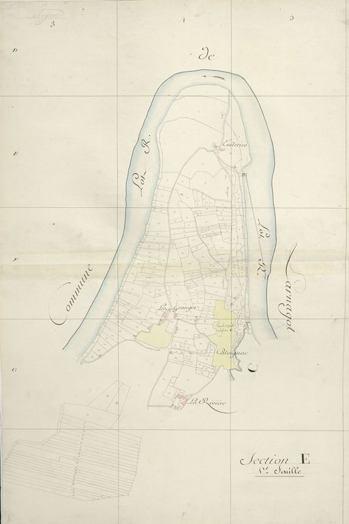 section E, 1ère feuille