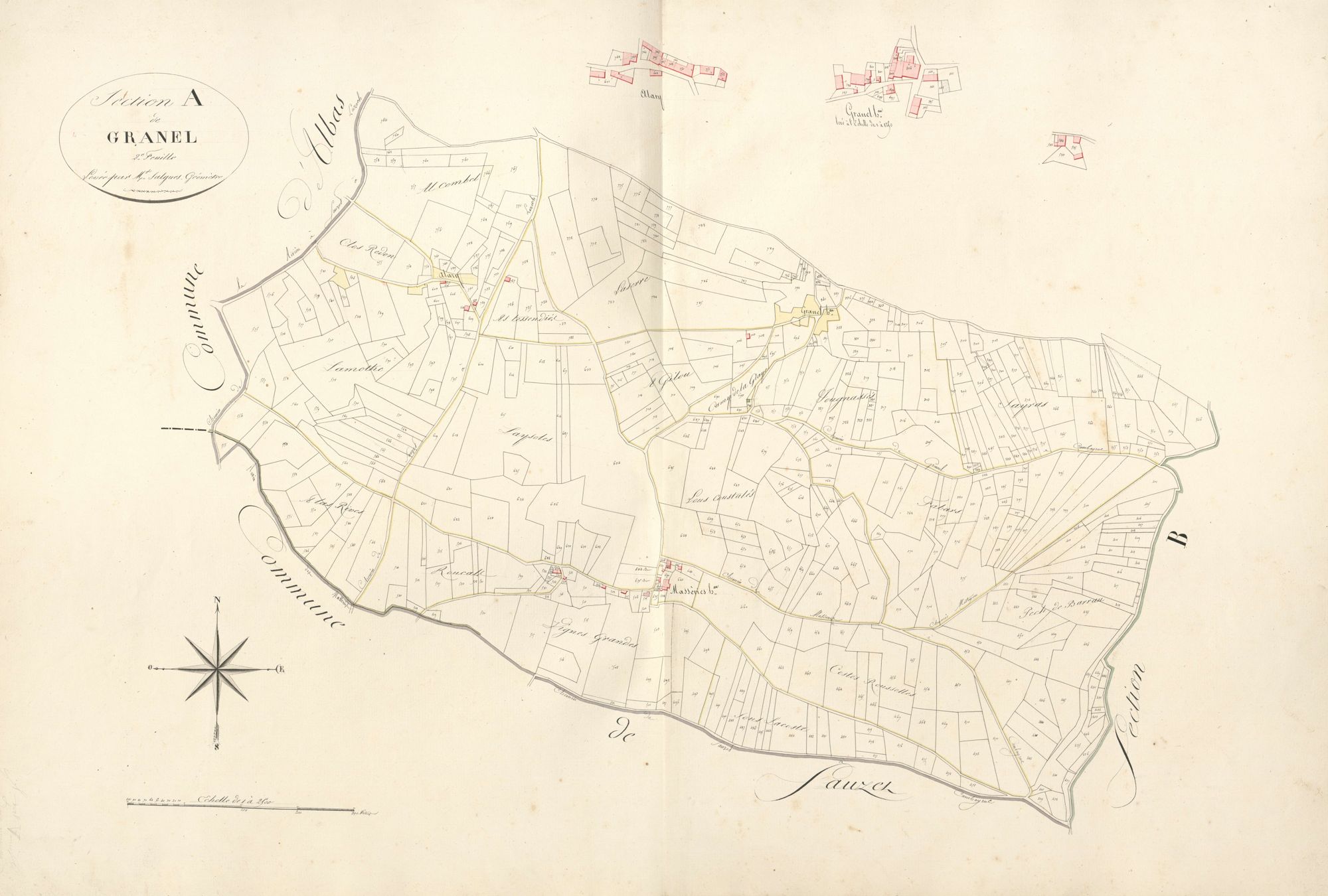 section A de Granel, 2ème feuille