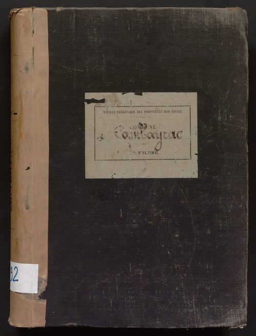 Folios 1-393. Augmentations et diminutions (1913-1955)