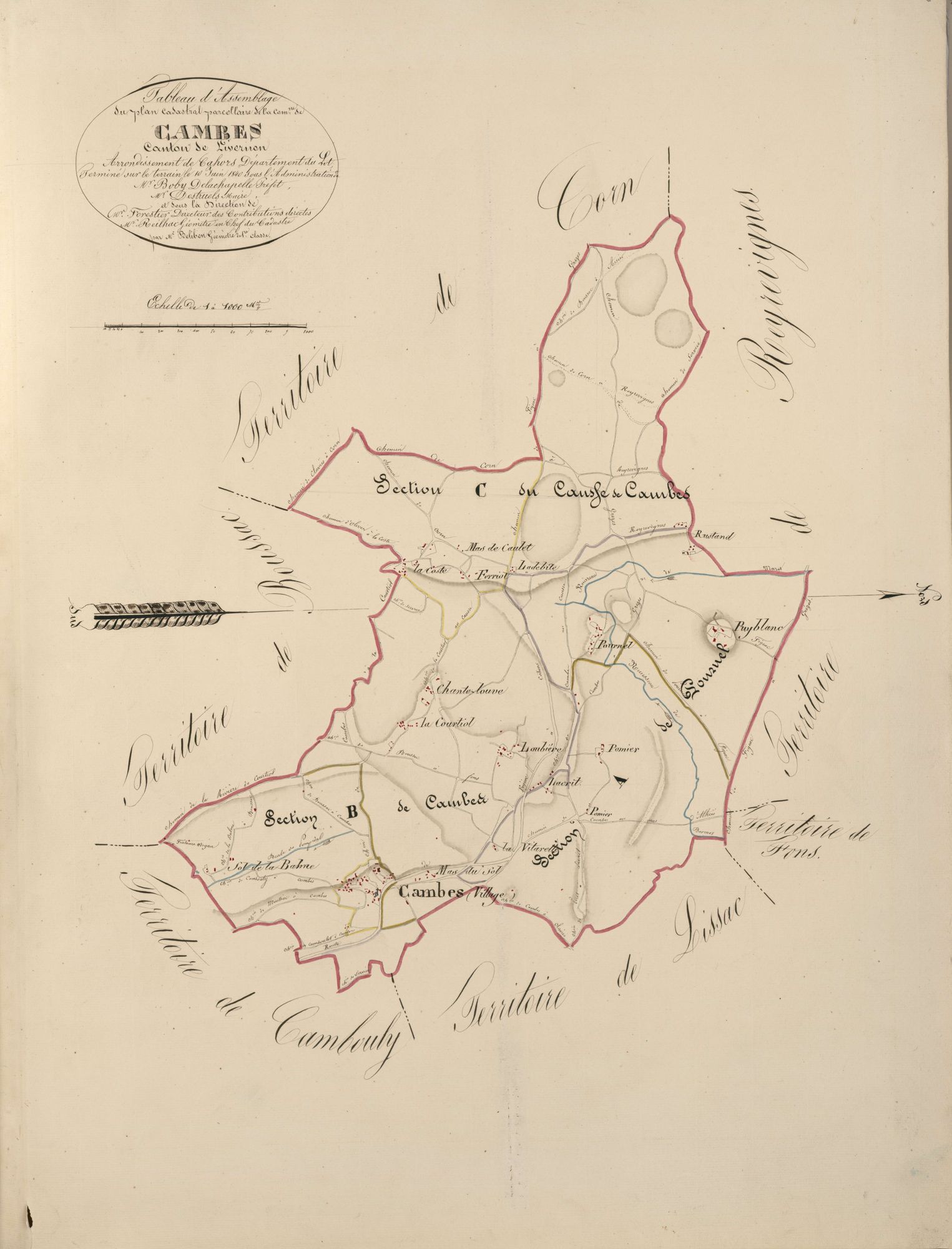 tableau d'assemblage