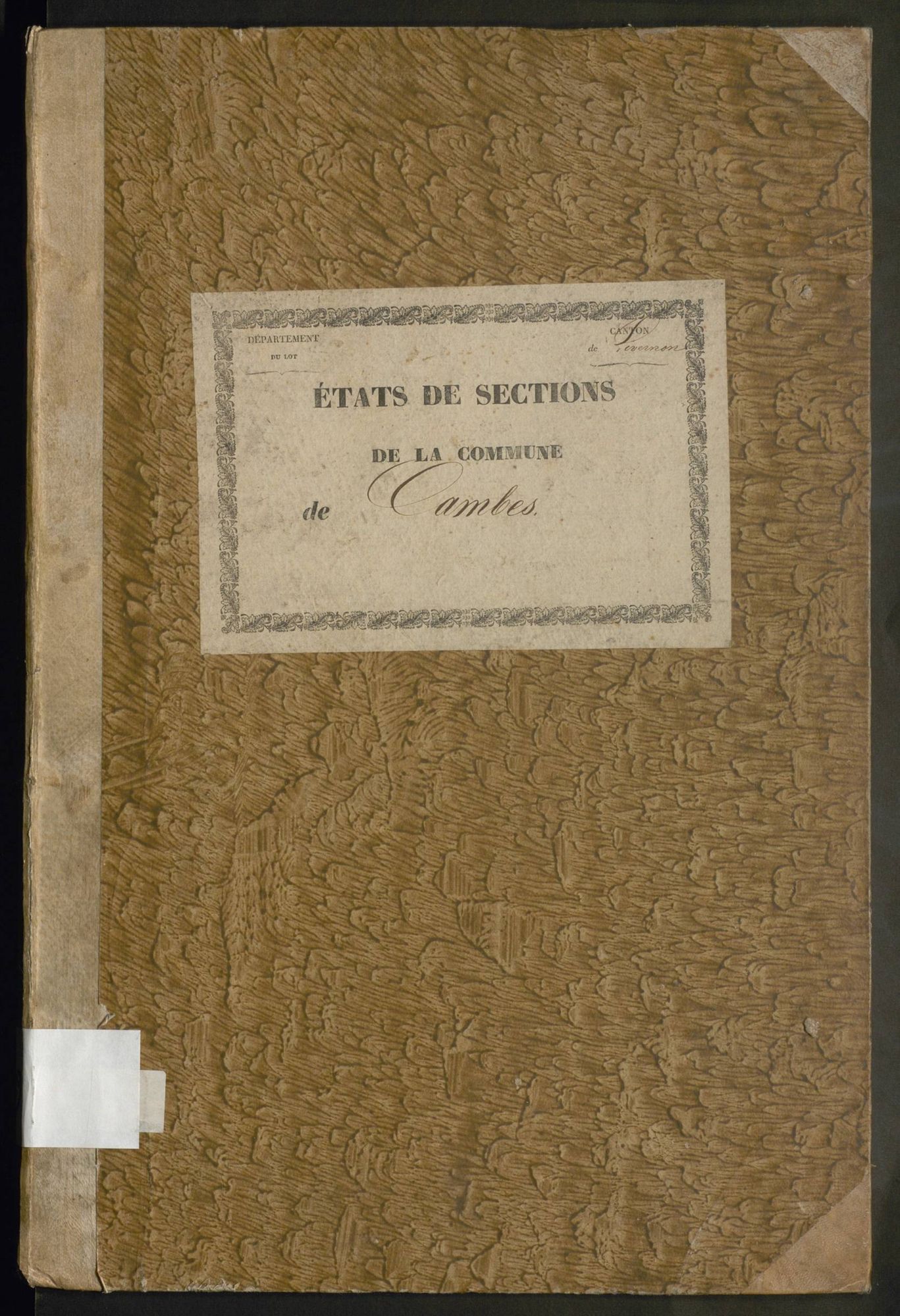 Sections A à C