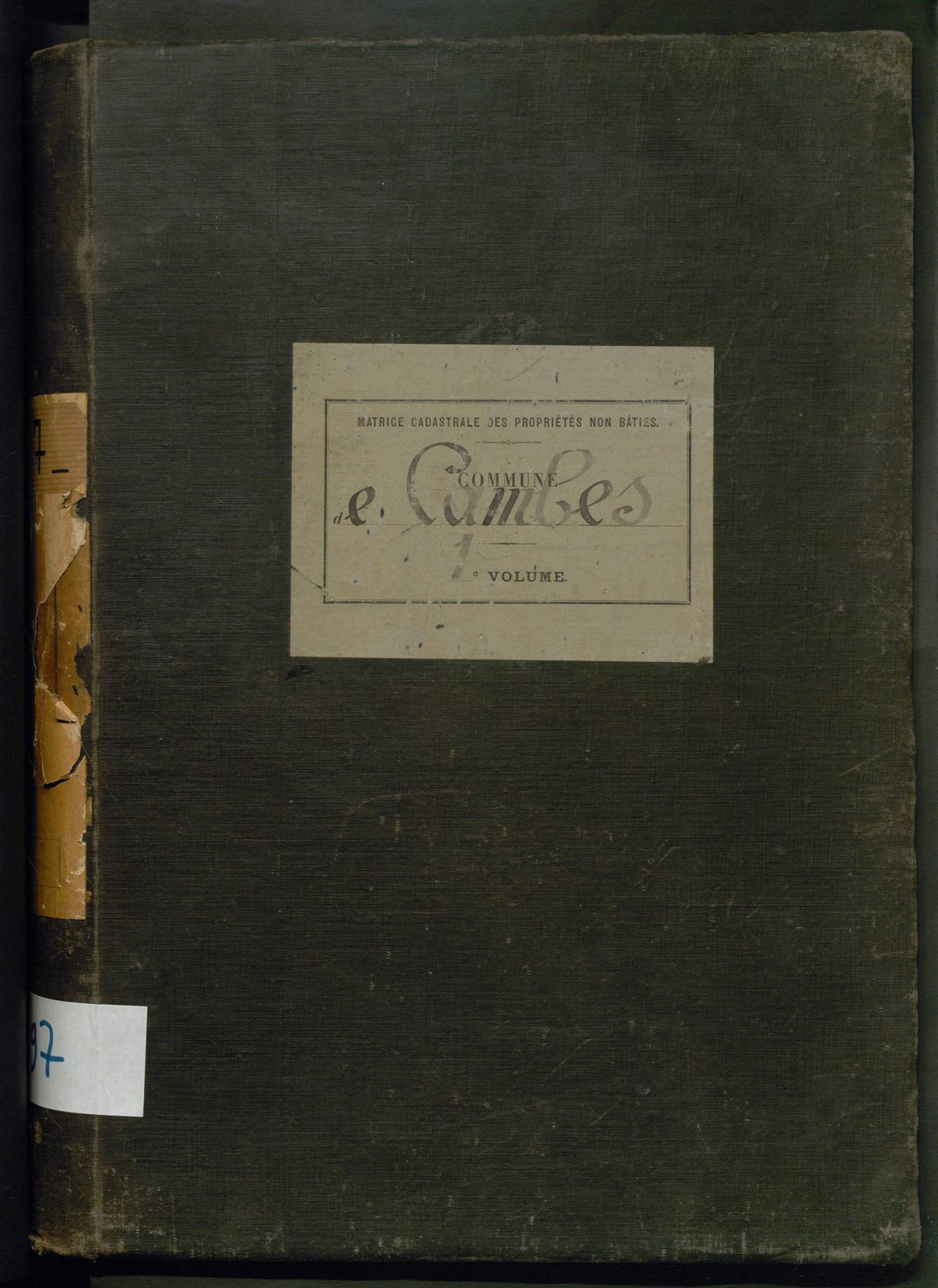 Folios 1-305. Augmentations et diminutions (1914-1932)