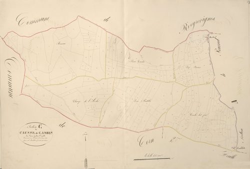 section C du Causse de Cambes, 1ère feuille