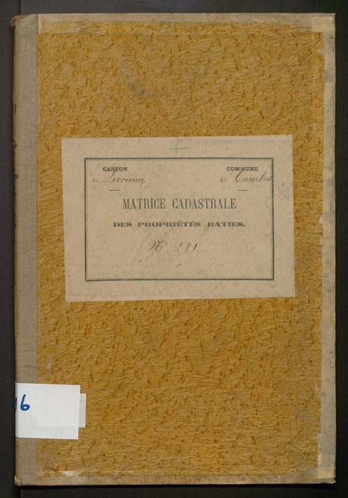 Cases 1-112. Augmentations et diminutions (1882-1891)