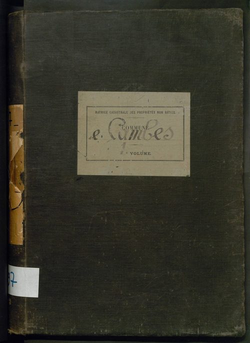 Folios 1-305. Augmentations et diminutions (1914-1932)