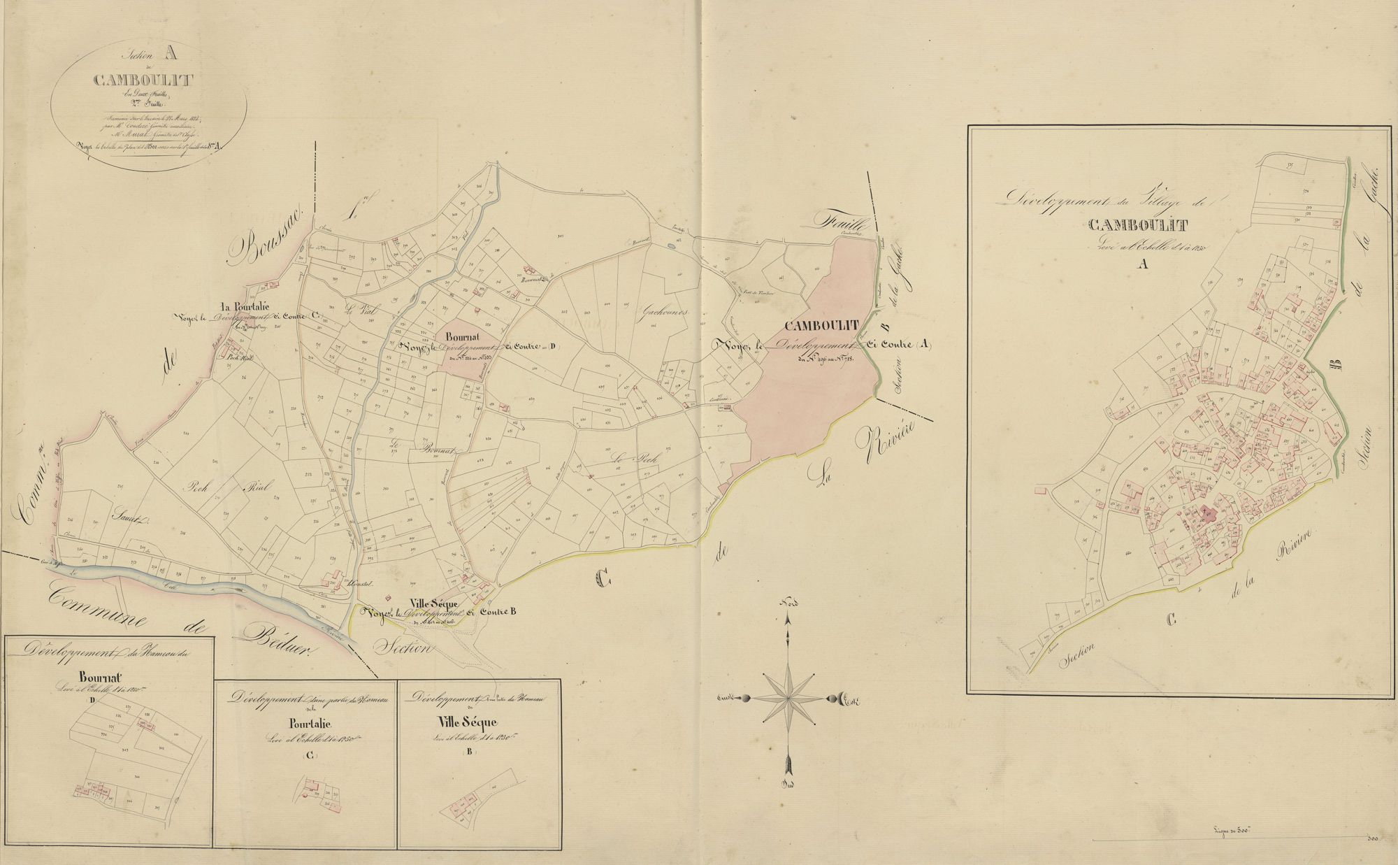 section A de Camboulit, 2ème feuille