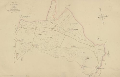 section B de Lagache, 1ère feuille