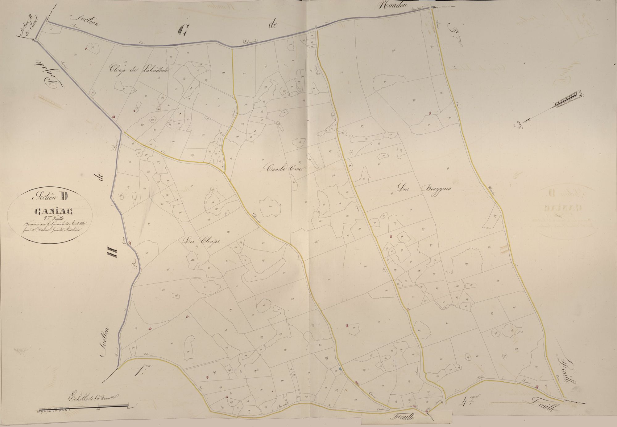 section D de Caniac, 2ème feuille