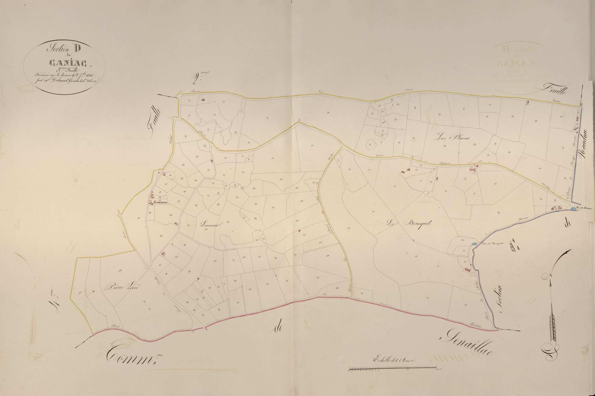 section D de Caniac, 3ème feuille
