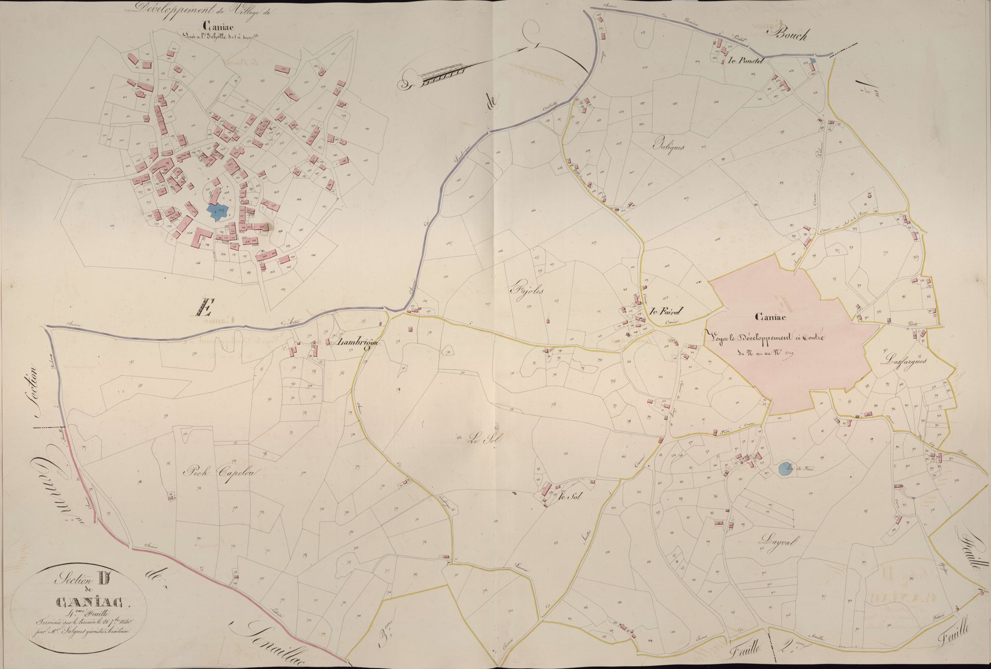 section D de Caniac, 4ème feuille