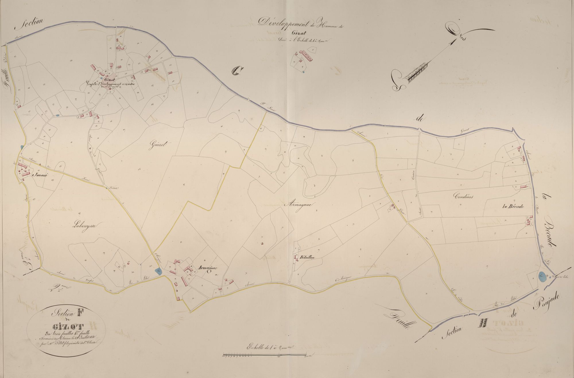 section F de Gizot, 1ère feuille