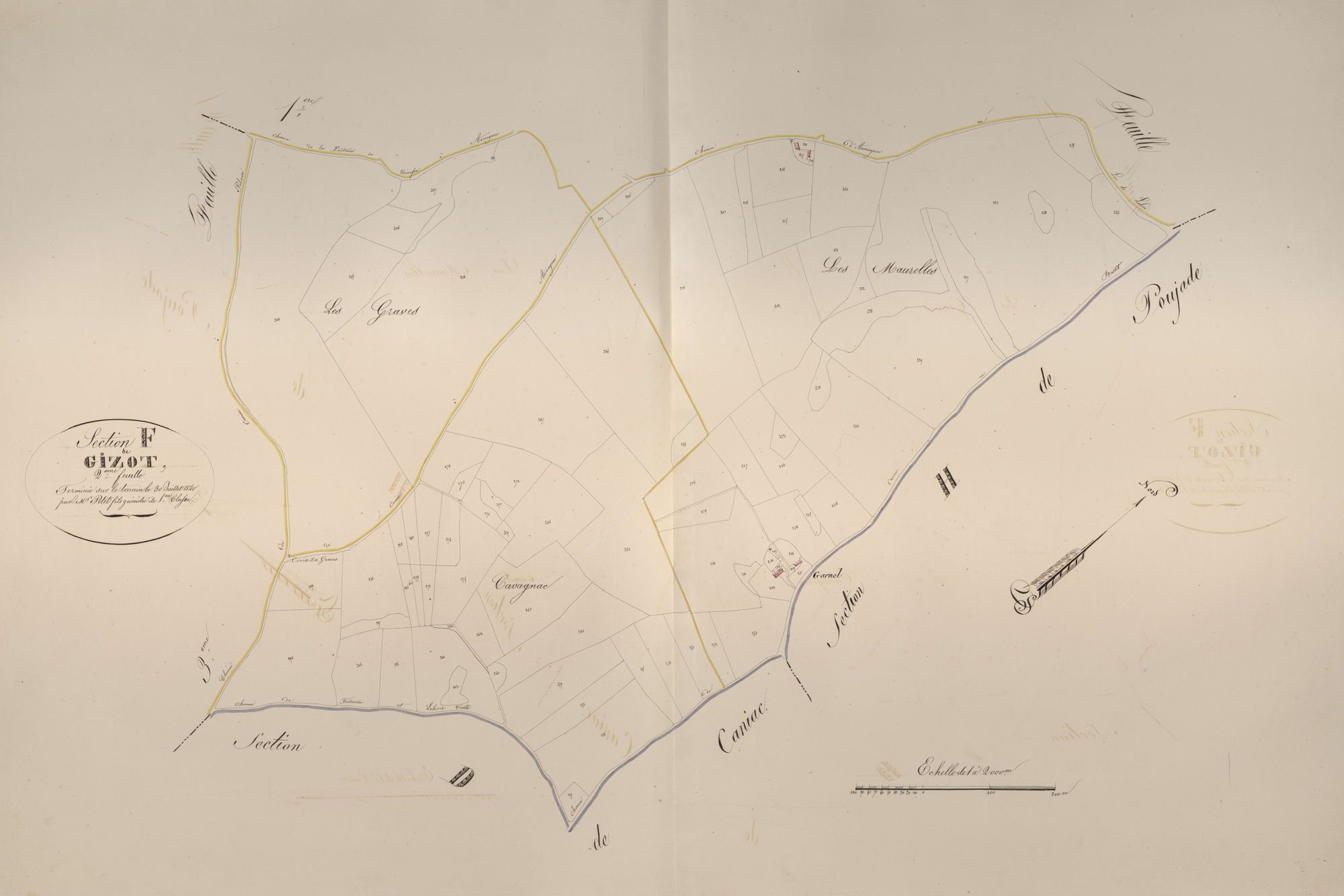 section F de Gizot, 2ème feuille