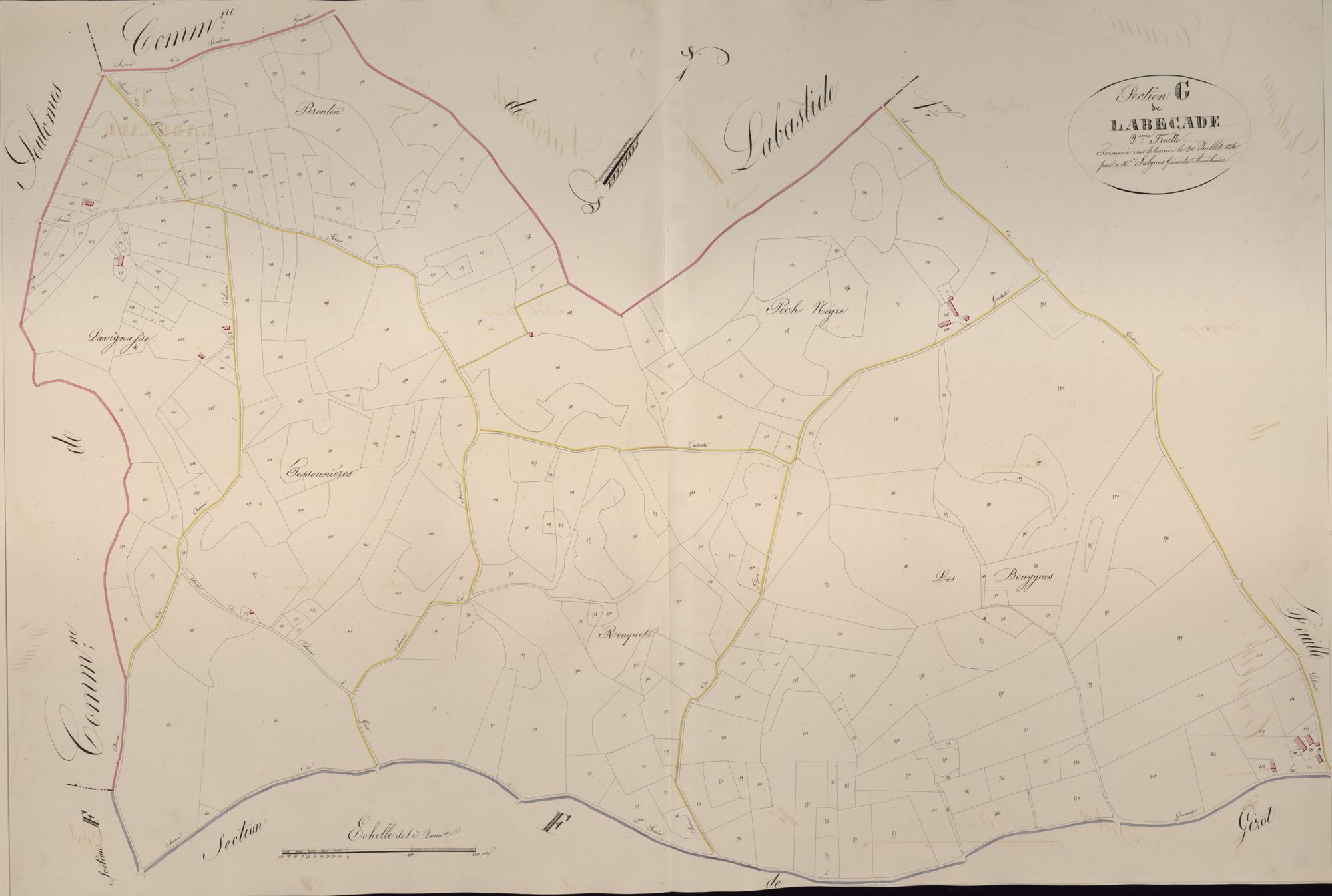 section G de Labecade, 2ème feuille