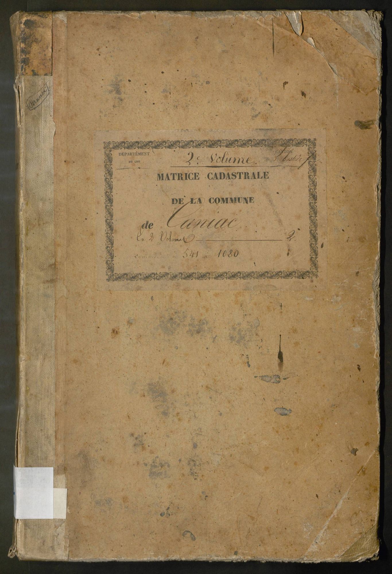 Folios 541-1080